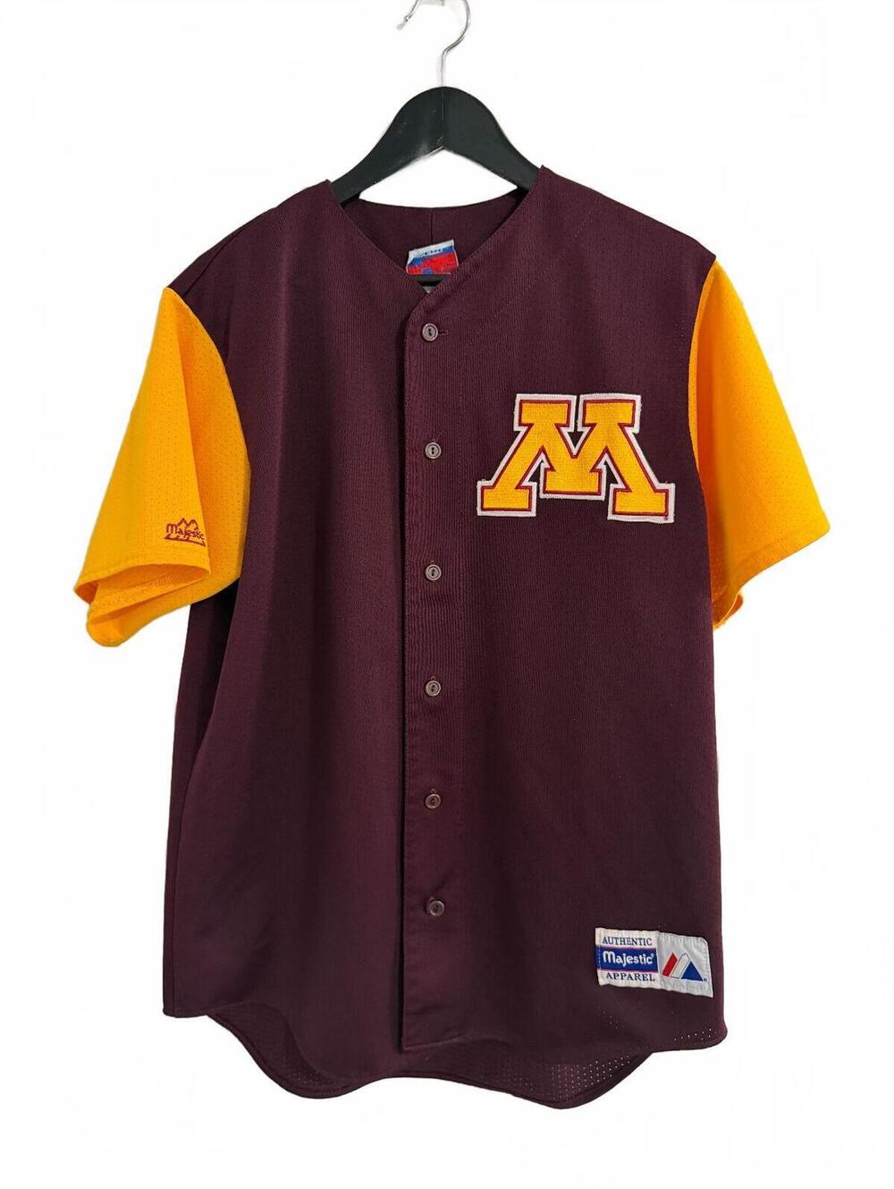 Minnesota Gophers College Baseball Jersey Size Medium